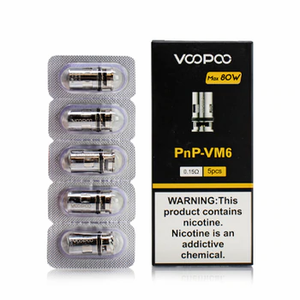 PnP-VM6 coil VooPoo 0.15 ohms Max 80W 1PZ